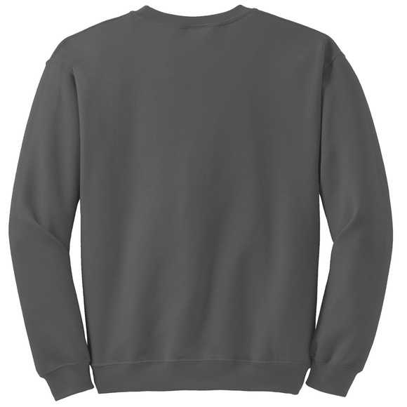Men's Orange theory OTF Gildan crewneck sweatshirt Charcoal - Picture 2 of 2